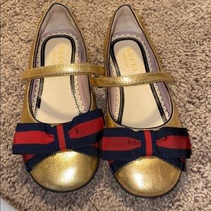 Kids Gucci ballerina Flats size 27